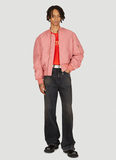 Martine Rose パデッドボンバージャケット ピンク mtr0154001
