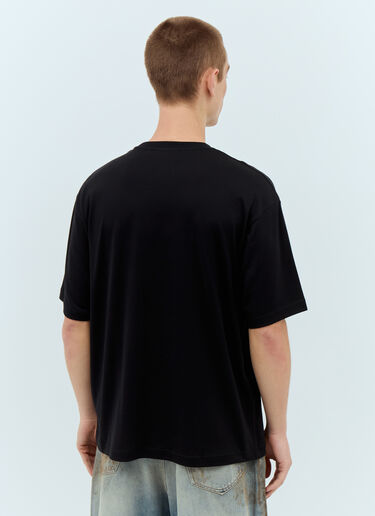 Acne Studios Face Logo T-Shirt Black acn0157001