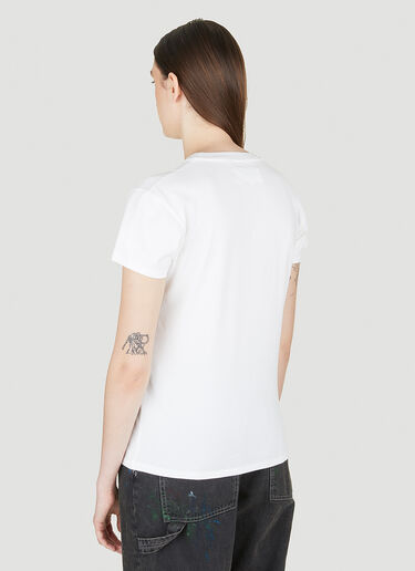 Maison Margiela ナンバープリントTシャツ ホワイト mla0250003