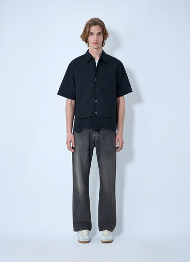 Our Legacy Every Shirt Shortsleeve Black our0164012