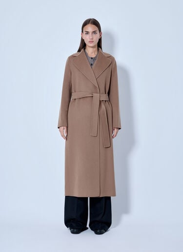 LN-CC® - Max Mara: Belted Wool Coat - Camel Max Mara Belted Wool Coat Camel max0266095