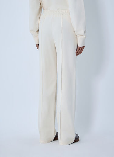 Logo Motif Track Pants Moncler Logo Motif Track Pants Cream mon0263041