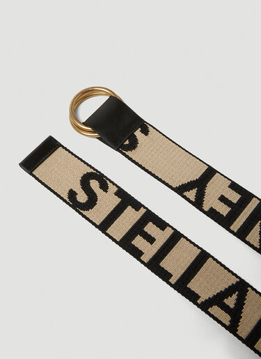 Stella McCartney Logo Belt Beige stm0237023