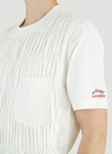 Li-Ning Pleated T-Shirt White lin0344007