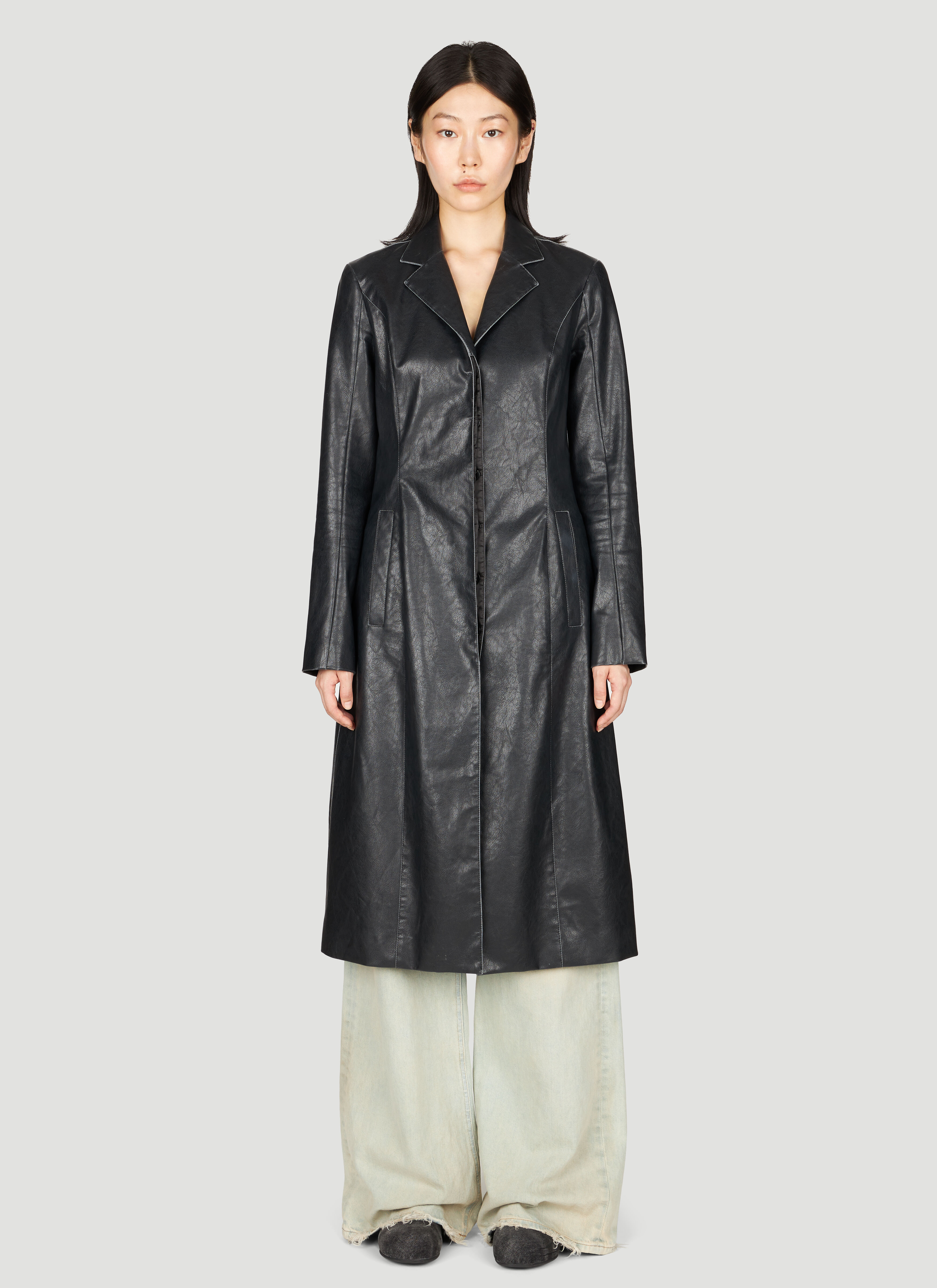 Diesel G-Filar Trench Coat Blue dsl0255010