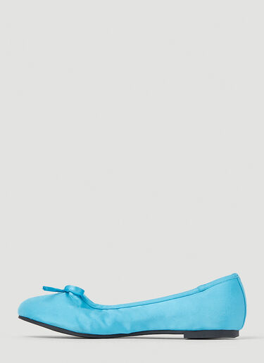 Balenciaga Leopold Ballerina Flats Blue bal0253086