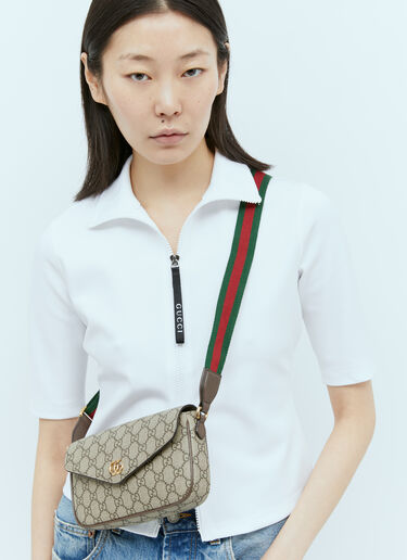 Gucci Ophidia Mini Shoulder Bag Brown guc0255223