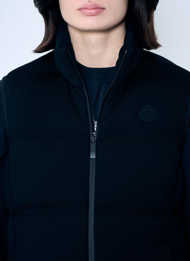 Moncler Knit Padded Vest Black mon0259039