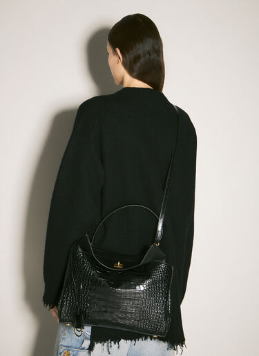 Balenciaga Rodeo 中号手提包 黑色 bal0257059