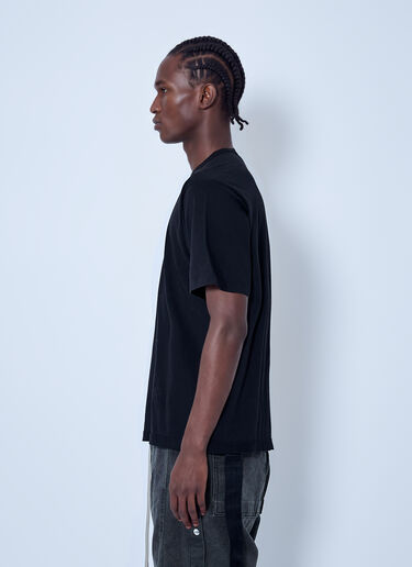 LN-CC® - Rick Owens DRKSHDW: Brad T-Shirt - Black Rick Owens DRKSHDW Brad T-Shirt Black drk0166016