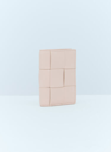 Bottega Veneta 小号 Cassette 双折拉链钱夹 粉色 bov0255033
