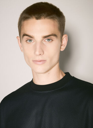 Game Layered Mesh Top 032C Game Layered Mesh Top Black cee0158005