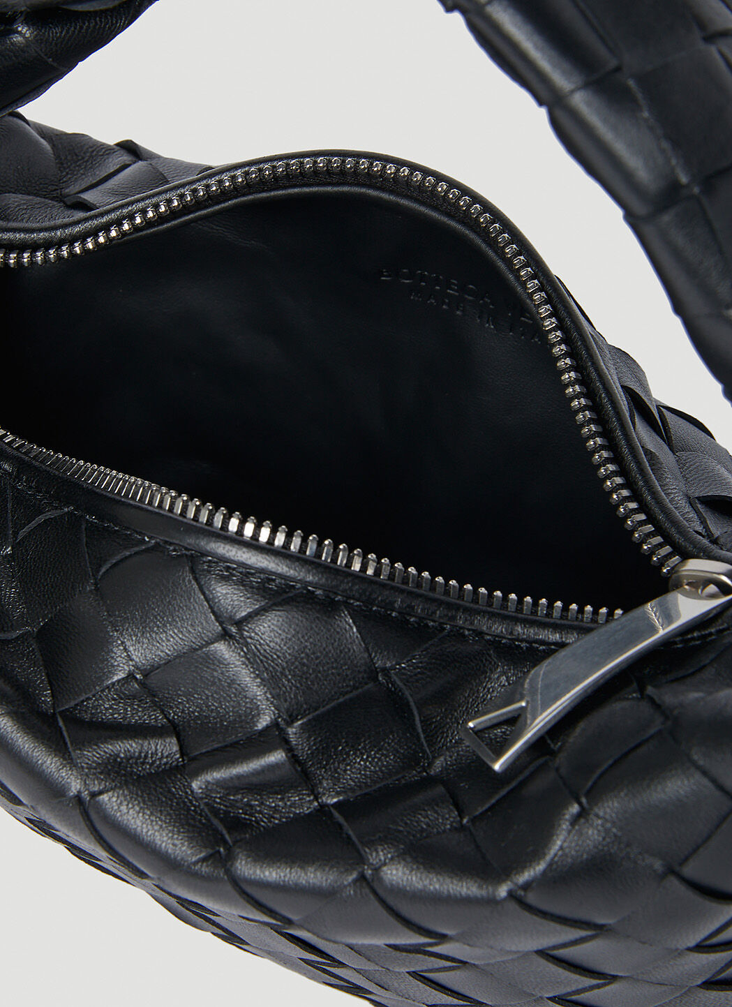 Bottega Veneta Mini Jodie Handbag in Black | LN-CC