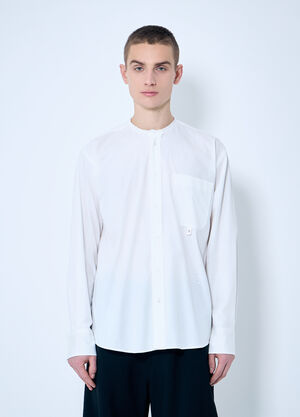 MM6 Maison Margiela Long Sleeve Shirt White mmm0159003