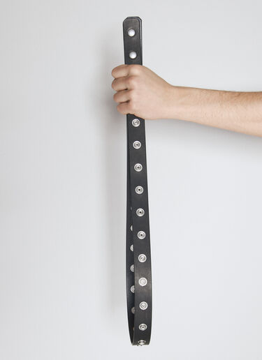 Rick Owens Snap Belt Black ric0155038