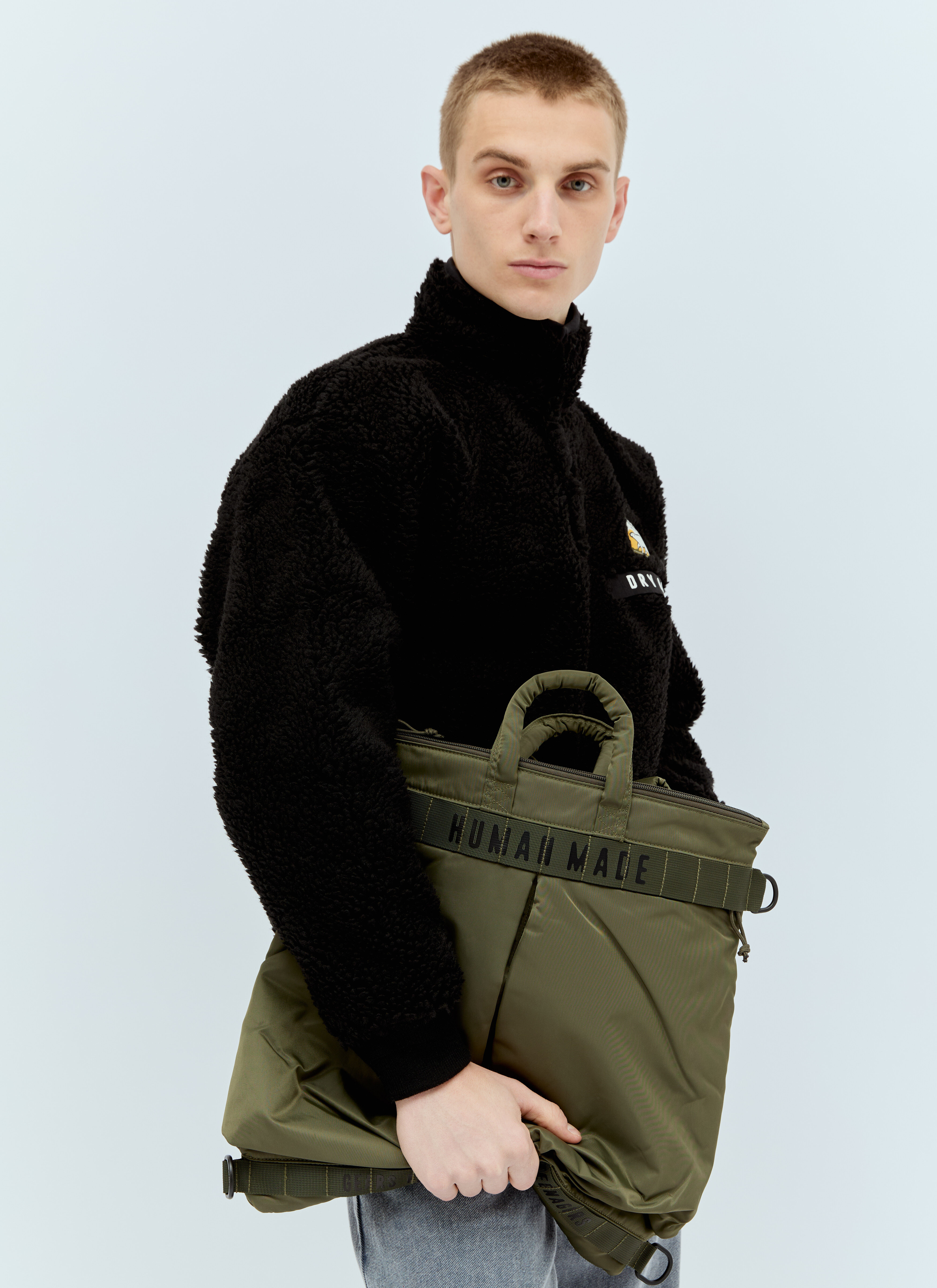 Human Made Men's' Helmet Tote Bag in Green | LN-CC® Human Made Men's' Helmet Tote Bag in Green | LN-CC®