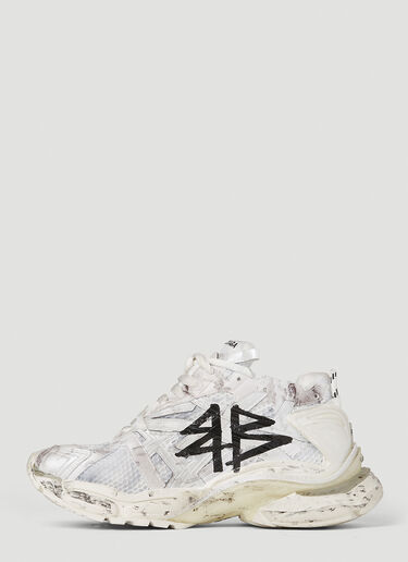Balenciaga Graffiti Runner Sneakers White bal0252001
