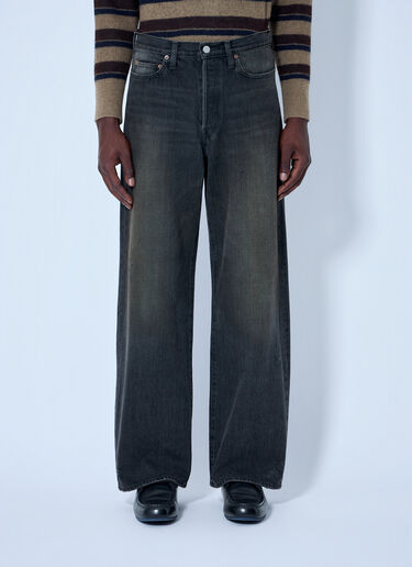 LN-CC® - ssstein: Loose Denim Jeans - Black ssstein Loose Denim Jeans Black sss0164003