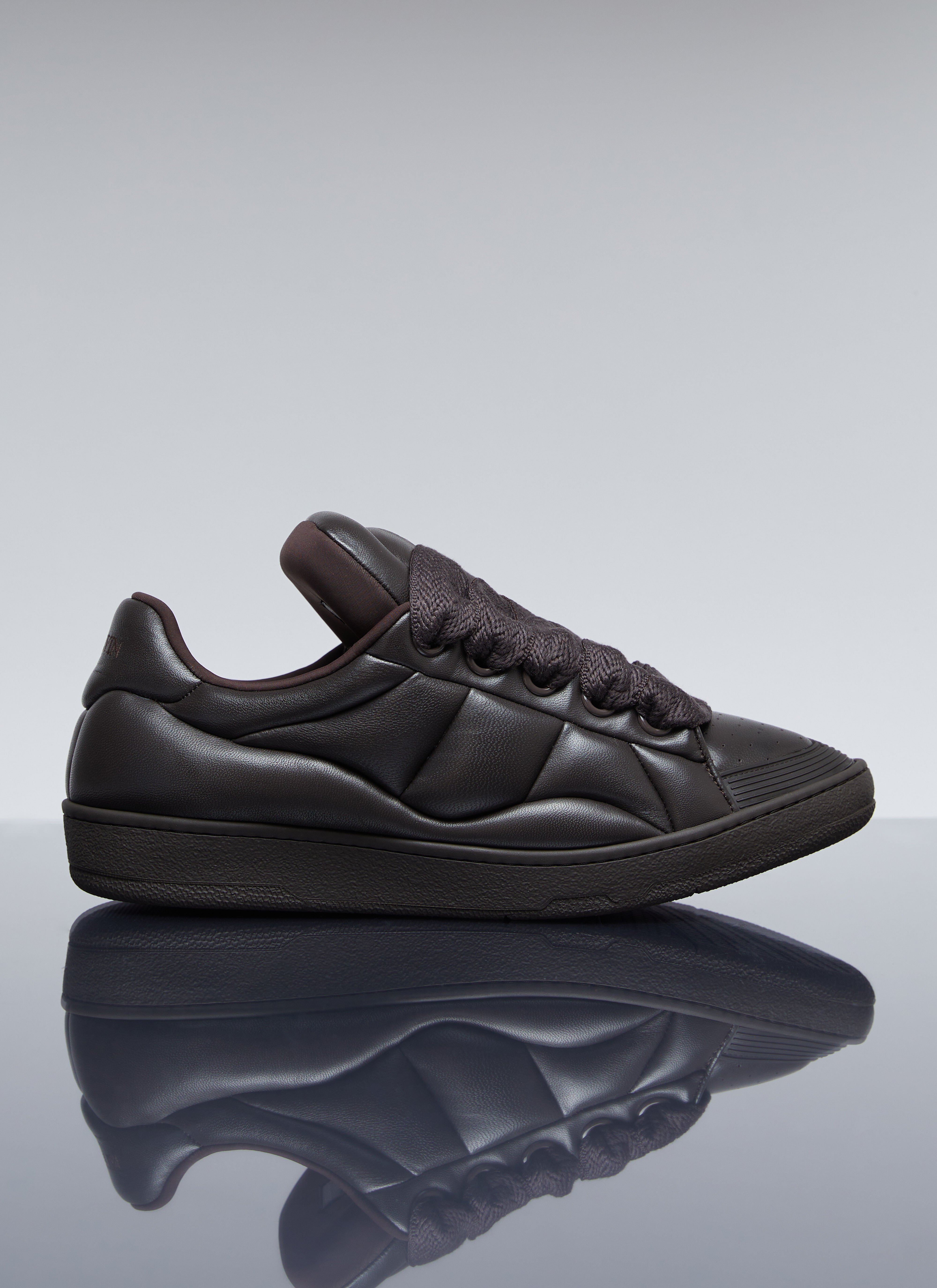 Lanvin Curb XL Low Top Sneakers Brown lnv0153013