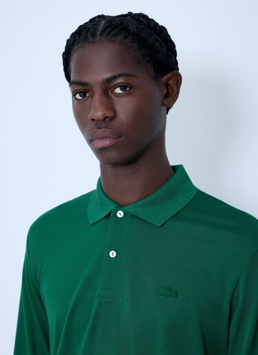 Lacoste Silk Polo Shirt Green lac0162002
