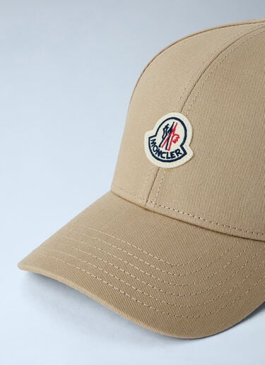 Moncler Baseball Logo Cap Beige mon0164021