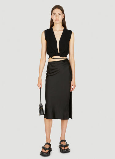 Jacquemus La Jupe Notte Skirt Black jac0250155