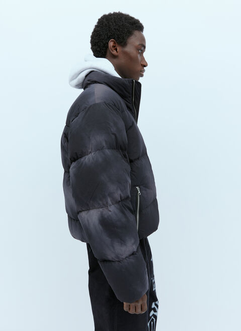 Stüssy Recycled Nylon Down Puffer Jacket Black sts0152029