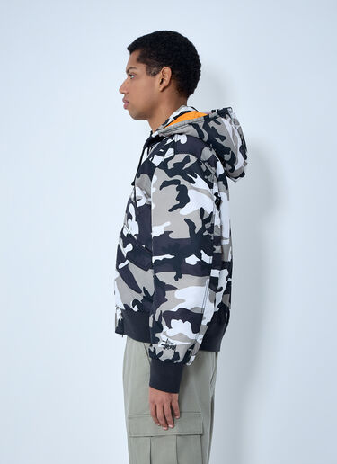 Stüssy Flight Bomber Jacket Snow Camo Olive sts0162006