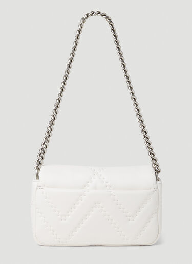 Marc Jacobs Quilted J Marc Mini Shoulder Bag White mcj0252025