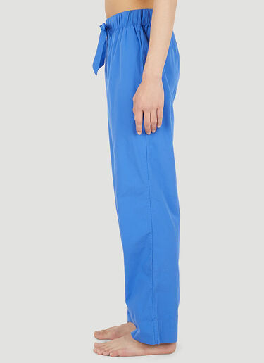 Tekla Drawstring Pyjama Pants Blue tek0351021