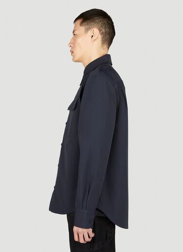 Helmut Lang 实用衬衫 深蓝色 hlm0151006