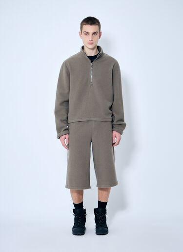RIER Fleece City Sweatshirt Beige rrr0160011