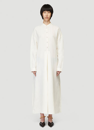 Jil Sander Marina Dress White jil0239009