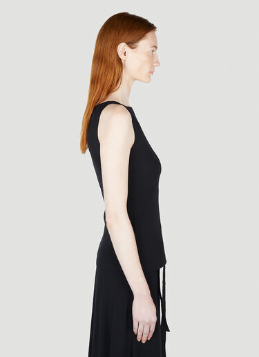 TOTEME Boat Neck Top Black tot0252013
