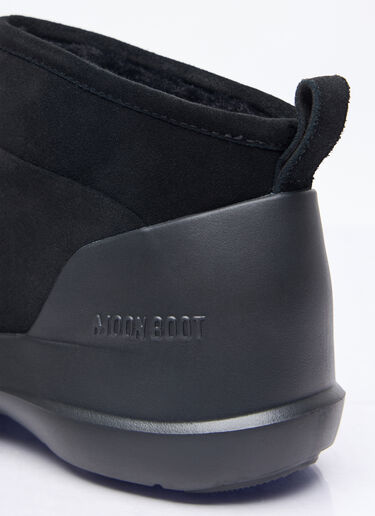 Moon Boot Luna Low Suede Boots Black mnb0258003