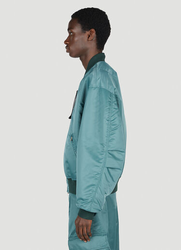 Honey Fucking Dijon x Acne Bomber Jacket Green hdj0352009