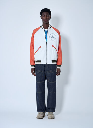 Moncler x Mercedes-Benz by Nigo Satet 飞行员夹克 橙色 mmn0160003