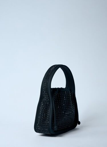 Alexander Wang Small Ryan Rhinestone Handbag Black awg0259042