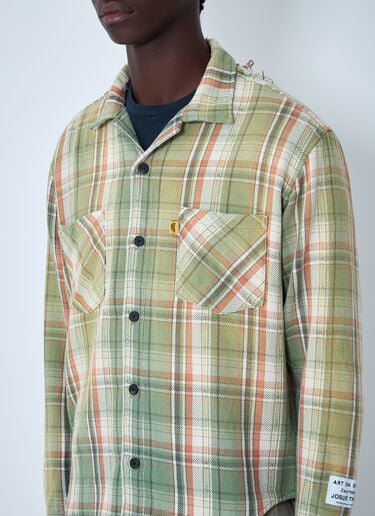 Marley Flannel Shirt Gallery Dept. Marley Flannel Shirt Green gdp0162058