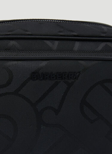 Burberry Paddy TB Monogram Crossbody Bag Black bur0147130