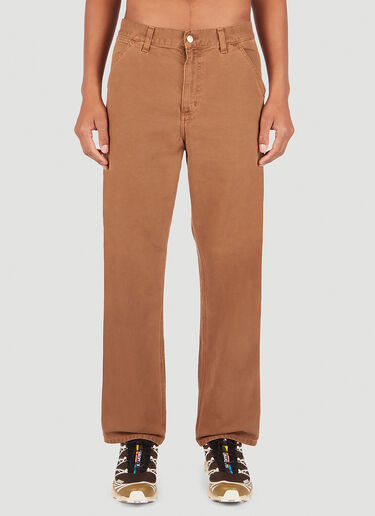 Carhartt WIP Single Knee Pants Brown wip0151002