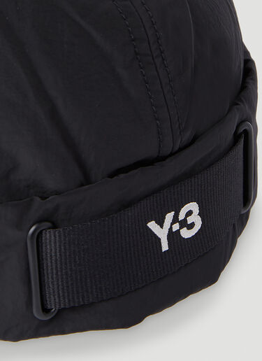 Y-3 Logo Embroidery Beanie Hat Black yyy0152057