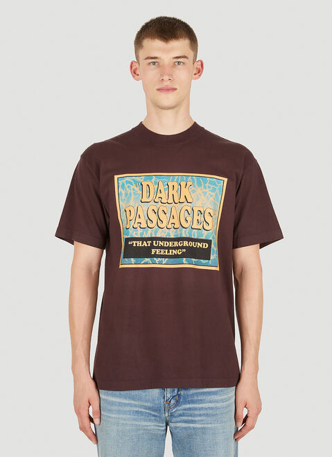 Come Tees Dark Passages 레이버 티셔츠 라이트 블루 com0349004