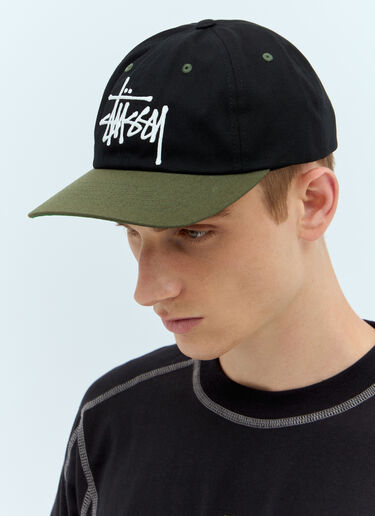 Stüssy Big Basic Vintage Baseball Cap Black sts0157016