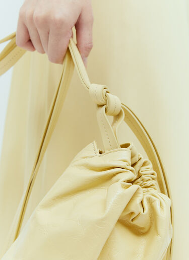 Jil Sander Cushion Shoulder Bag Yellow jil0255007