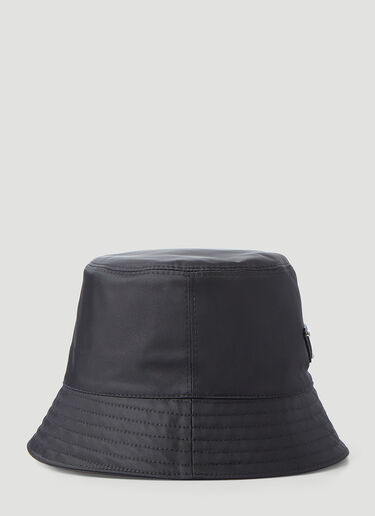 Prada 徽标渔夫帽 黑 pra0245063