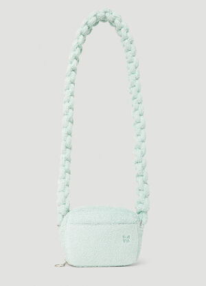 KARA Terry Cobra Shoulder Bag Black kar0250004