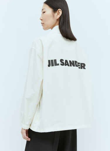 Jil Sander 宽松束腰衬衫 乳白色 jil0251012