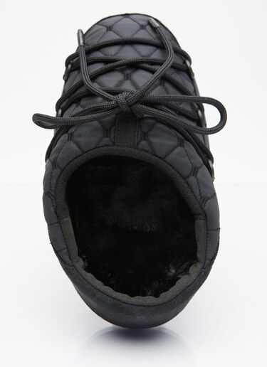 Moon Boot 绗缝穆勒鞋 黑色 mnb0255002