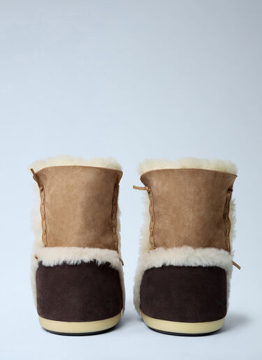 Moon Boot EVX Patch Low Nylon Boots Brown mnb0362013